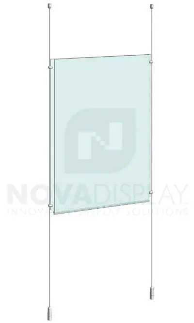 KPI-013_Easy-Access-Poster-Holder-Display-Kit-cable-suspended