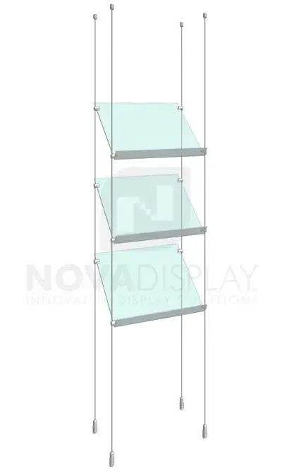 KSP-002_Acrylic-Sloped-Shelf-Display-Kit-cable-suspended