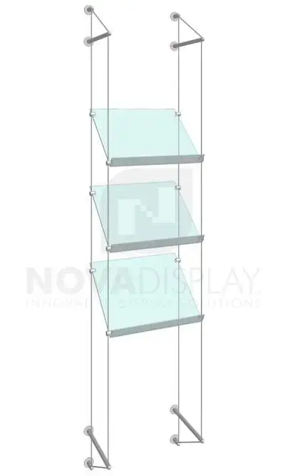 KSP-008_Acrylic-Sloped-Shelf-Display-Kit-wall-cable-suspended