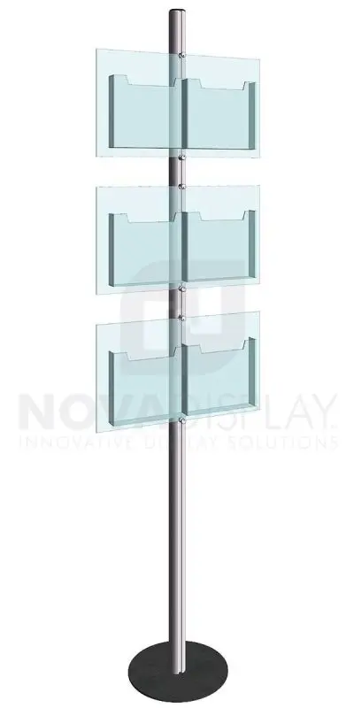 KFIP-007-Info-Post-Floor-Stand-Display-Kit