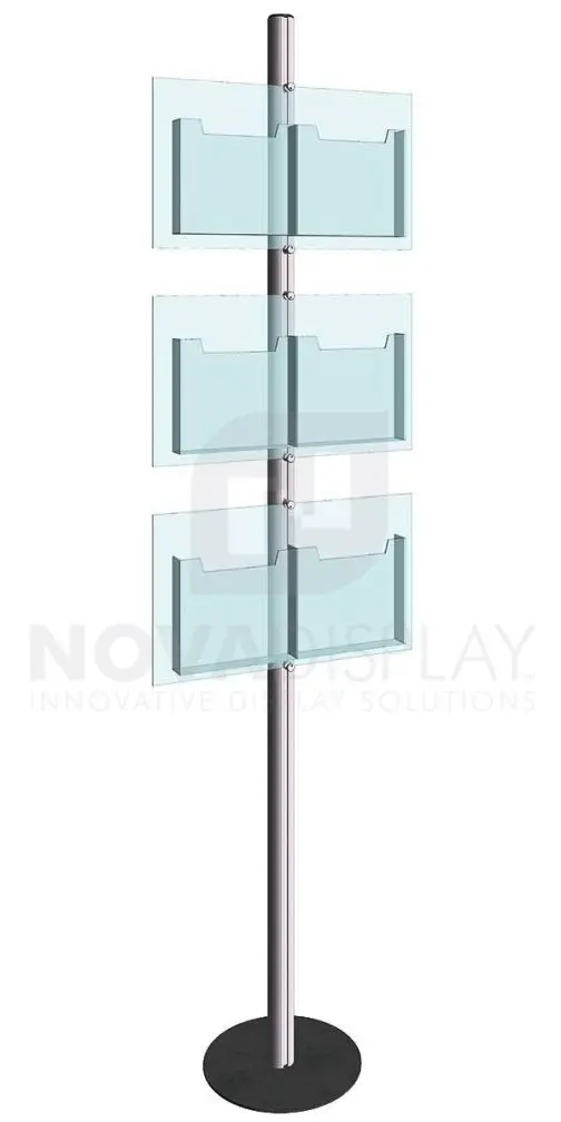 KFIP-007-Info-Post-Floor-Stand-Display-Kit