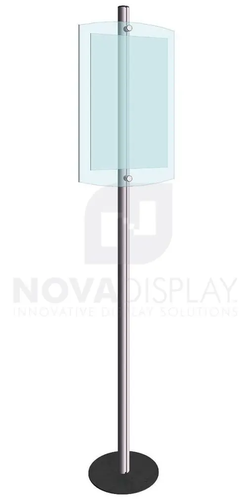 KFIP-010-Info-Post-Floor-Stand-Display-Kit