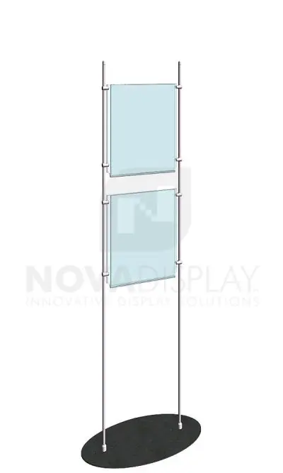 KFRS-007-Totem-10mm-Rod-Floor-Stand-Display-Kit