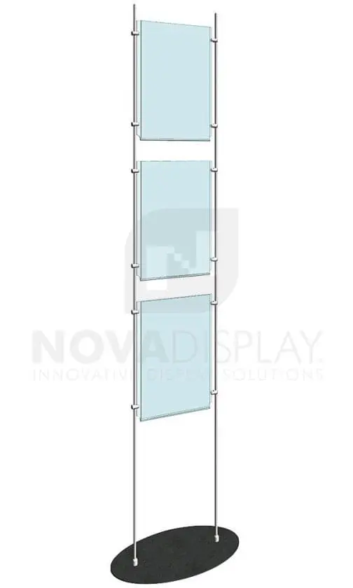 KFRS-010-Totem-10mm-Rod-Floor-Stand-Display-Kit