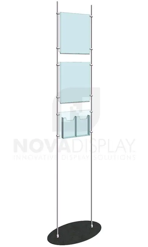 KFRS-014-Totem-10mm-Rod-Floor-Stand-Display-Kit