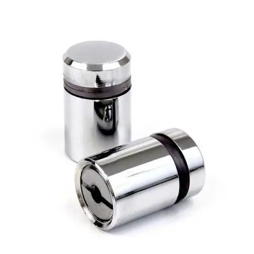 WSO2020-M10-economy-polished-chrome-brass-standoffs