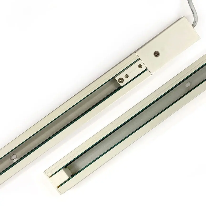 1M POWER TRACK — ALUMINUM RAIL FOR LED LIGHT POCKETS