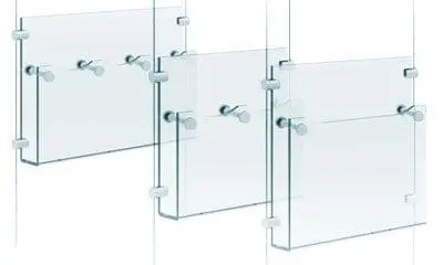 Folded Acrylic Brochure/Magazine Holders