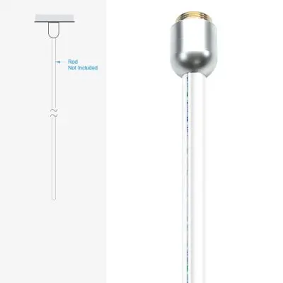 Top/Ceiling Fixing/Screw Fit for 10mm Rods | Nova Display Systems