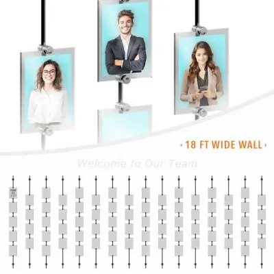 DC2139 Photo Wall Display / Wall Display Idea Concept