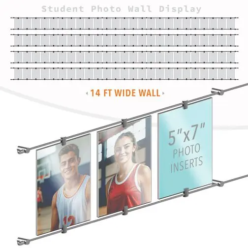 DC2141 Photo Wall Display / Wall Display Idea Concept / Student Photo Wall Display