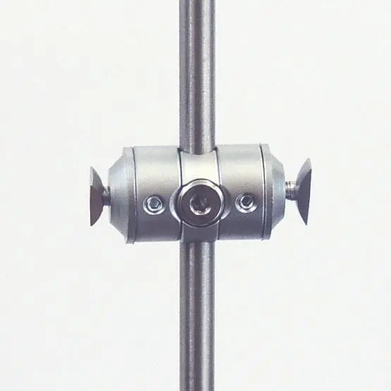 Double-Sided Support with Toggle for Aluminum Frames