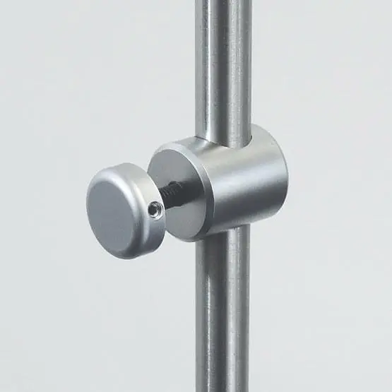 RS13-10-S_rod_support_for_panels_with_holes_gray