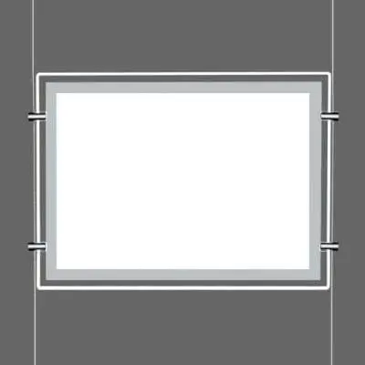 LED Light Pocket with Cable Clips – Landscape