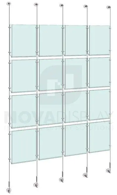 KPI-115_Easy-Access-Poster-Holder-Display-Kit-cable-suspended