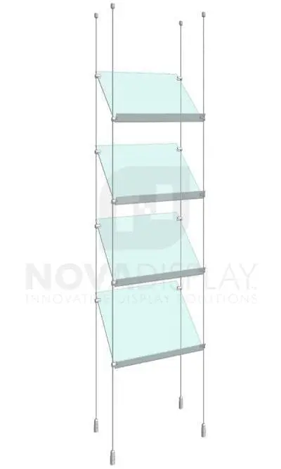 KSP-003_Acrylic-Sloped-Shelf-Display-Kit-cable-suspended