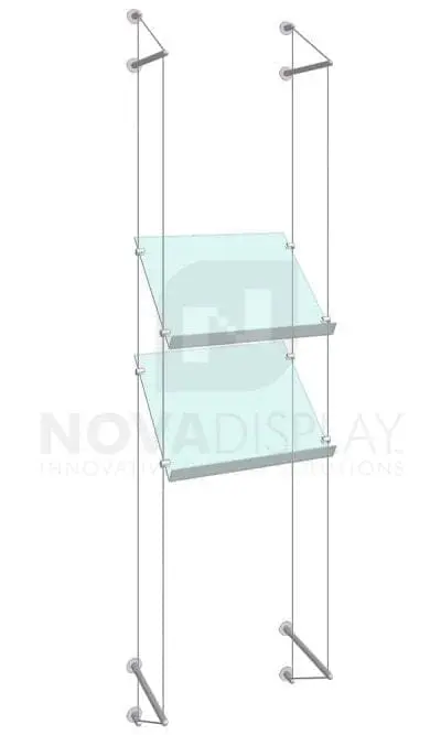 KSP-009_Acrylic-Sloped-Shelf-Display-Kit-wall-cable-suspended