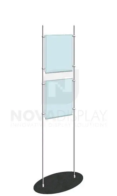 KFRS-007-Totem-10mm-Rod-Floor-Stand-Display-Kit