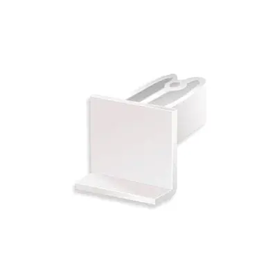 END CAP / WHITE for Grid Ceiling Track – QTY 20