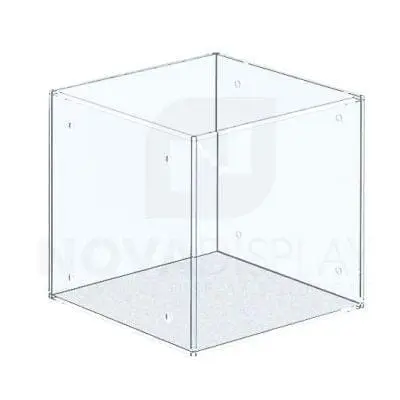Non-Lit Acrylic Locking Display Case – All Clear