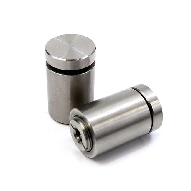 3/4" Diameter Stainless Steel Standoff (3-Part Standoff with M6 Stud-Cap)