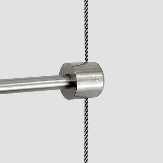 Cable Support for 6mm Diameter Horizontal Rod | #303 Stainless Steel