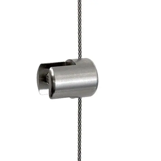 Panel Support Single-Sided for Cable System | #303 Stainless Steel