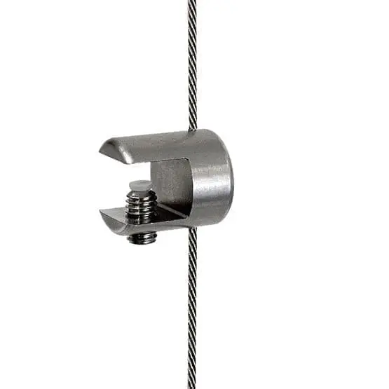 Shelf Support Single-Sided for Cable Systems | #303 Stainless Steel