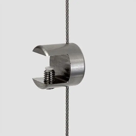 Shelf Support Single-Sided for Cable Systems | #303 Stainless Steel