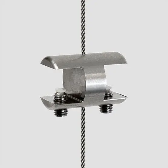 Shelf Support Double-Sided for Cable Systems | #303 Stainless Steel