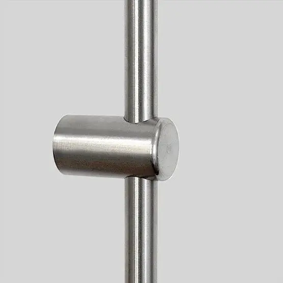 Wall Fixing for Rods with Non-Threaded Base (#304 Stainless Steel)