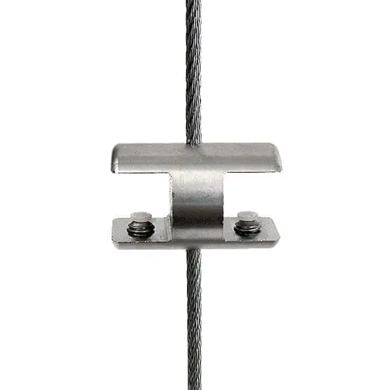1/2" Thick Shelf Support Double for Cables