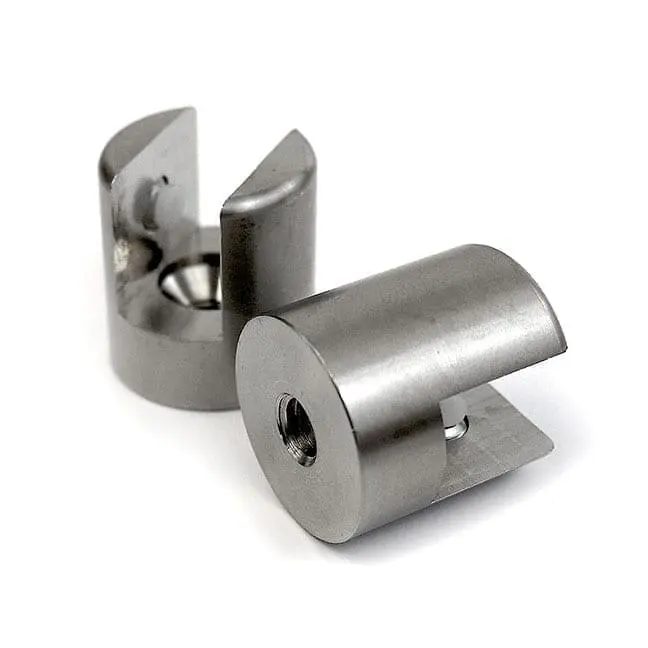 3/4″ Dia. x 7/8″ PROJECTING SUPPORT – Stainless Steel (For 3/8″ thick panels/shelves)
