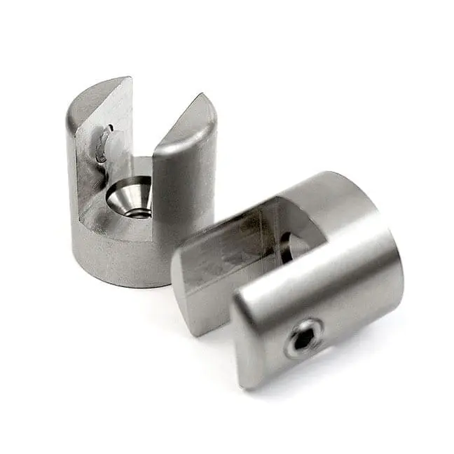 3/4″ Dia. x 7/8″ PROJECTING SUPPORT – Stainless Steel (For 3/8″ thick panels/shelves)