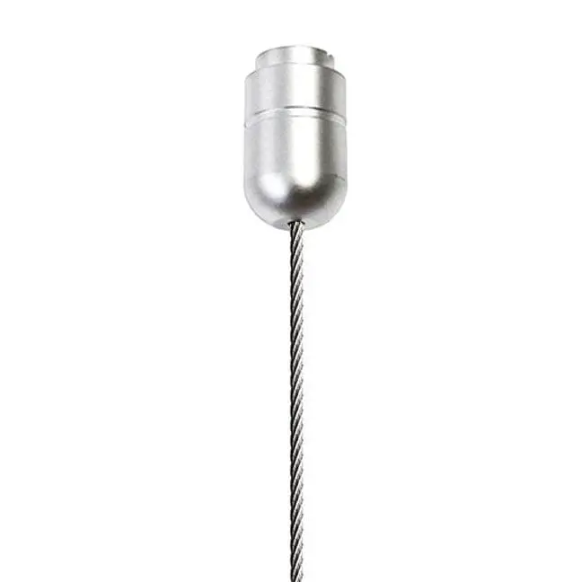 C300-2M 3mm (1/8″) CABLE with Ceiling Fixing – 2.0M (6′ 5-3/4″) Long