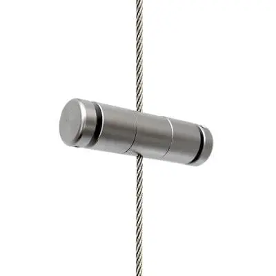 Dual-Grip Cable Standoffs – 47mm (1-7/8”) Projection Lengths (*Use with 3mm Cables)