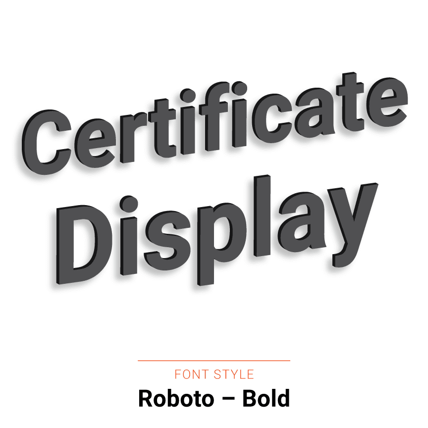 Nova Display Systems | Laser Cut Acrylic Letters – Mono Font Styles