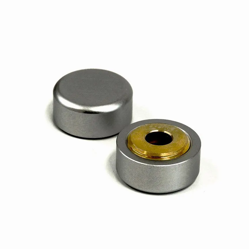 5/8″ Aluminum Sign Screw Cap – Satin Gunmetal Grey