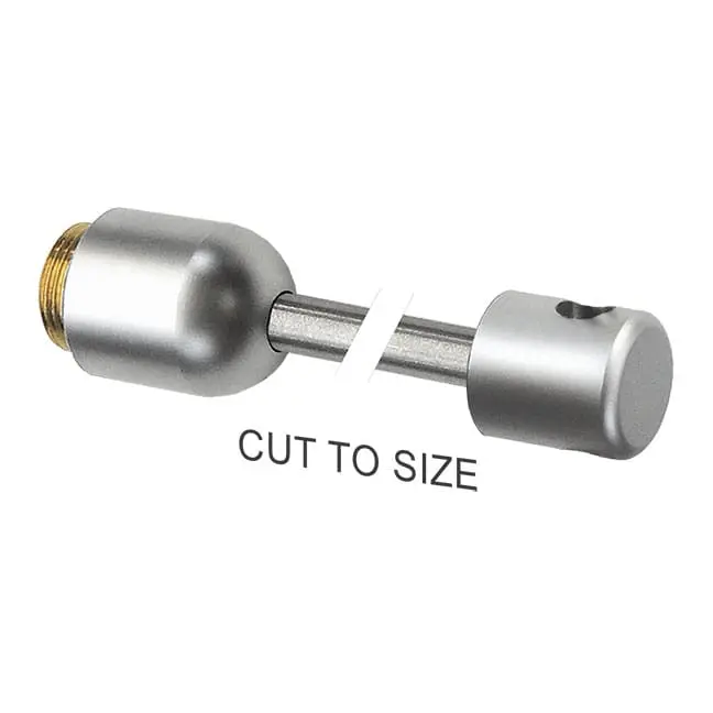 Wall-Mounted Rod Stabilizer with Customizable Depth for 6mm Rod System