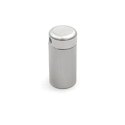 1/2″ Dia. x 3/4″ Sign Standoff Support (2-Part Standoff with M8 Stud-Cap) / Satin Anodized Finish