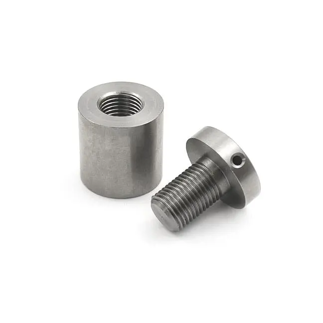 3/4″ Dia. x 3/4″ Sign Standoff (2-Part Standoff with M10 Stud-Cap) / Stainless Steel #304 Grade