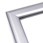Top/Side Load Aluminum Frame | Ano-Frame with Round Profile