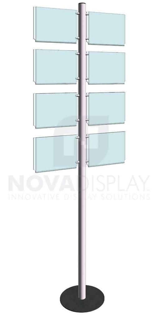 KFIP-002-Info-Post-Floor-Stand-Display-Kit