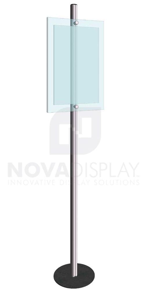 KFIP-008-Info-Post-Floor-Stand-Display-Kit