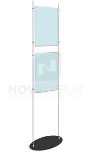 Totem Display Stand / Free-Standing Display Kit #KFRS-015