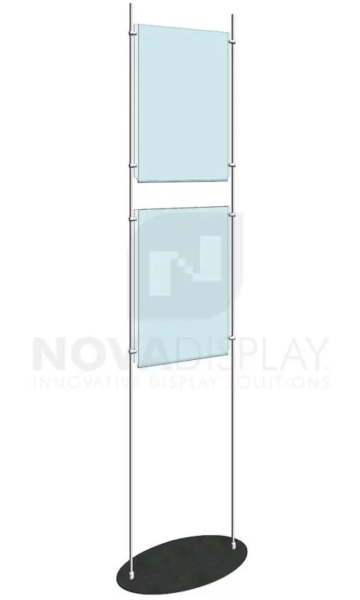 KFRS-015-Totem-10mm-Rod-Floor-Stand-Display-Kit