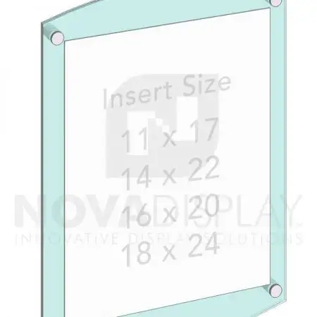 Acrylic Frameless Poster Display Kit #KASP-030