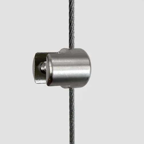 Panel Support Single-Sided – For panels up to 10mm (3/8″) thick (*Use with 3mm Stainless Cables)