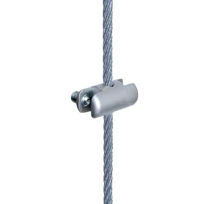 Cable Panel Support Single-Sided — Vertical Grip-Support – For panels up to 4mm (5/32″) thick.