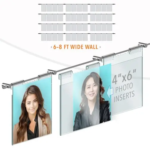 DC2100 Photo Wall Display / Wall Display Idea Concept